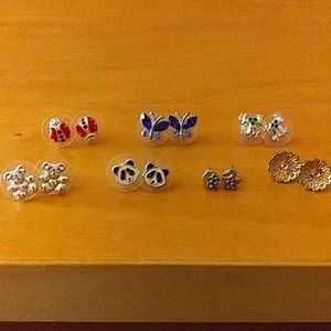 Set of 7 Kids Earrings